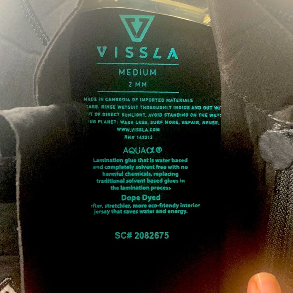 Vissla Men’s 2MM Wet Suit Jackie